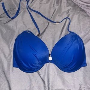 VS Royal Blue Bikini Top. 32DDD